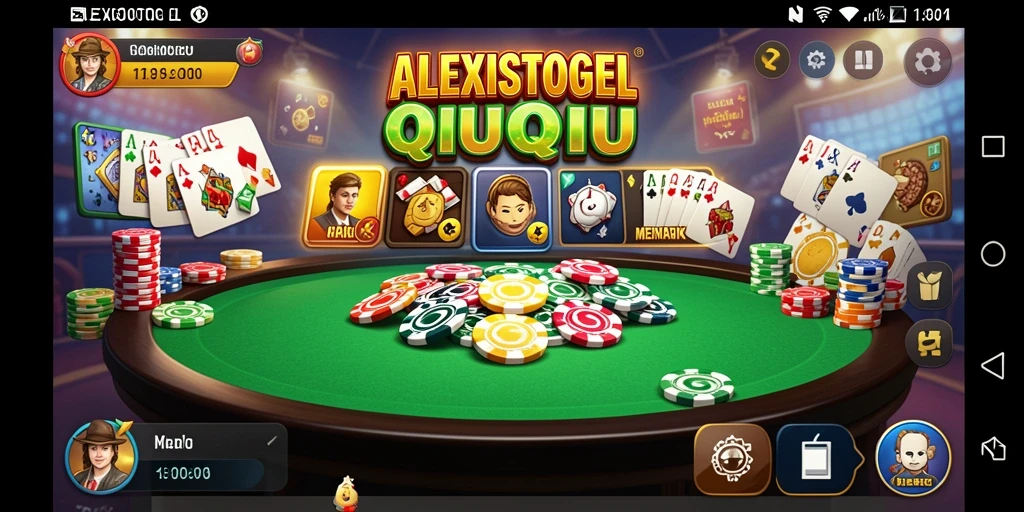Gameplay seru QiuQiu di ALEXISTOGEL yang memikat.