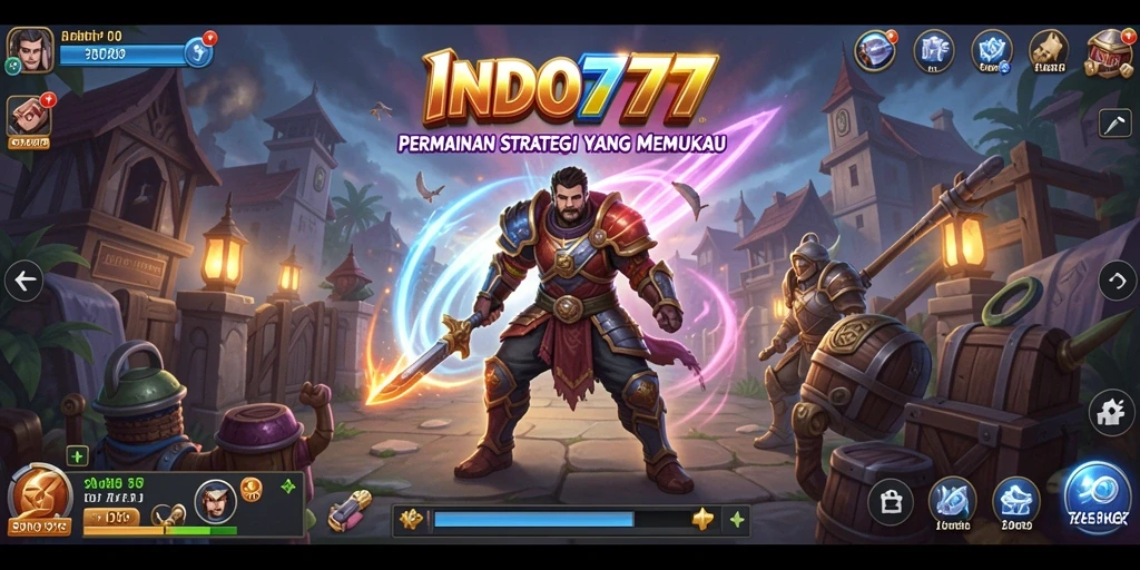 Tampilan gameplay INDO777 yang seru dan menarik.