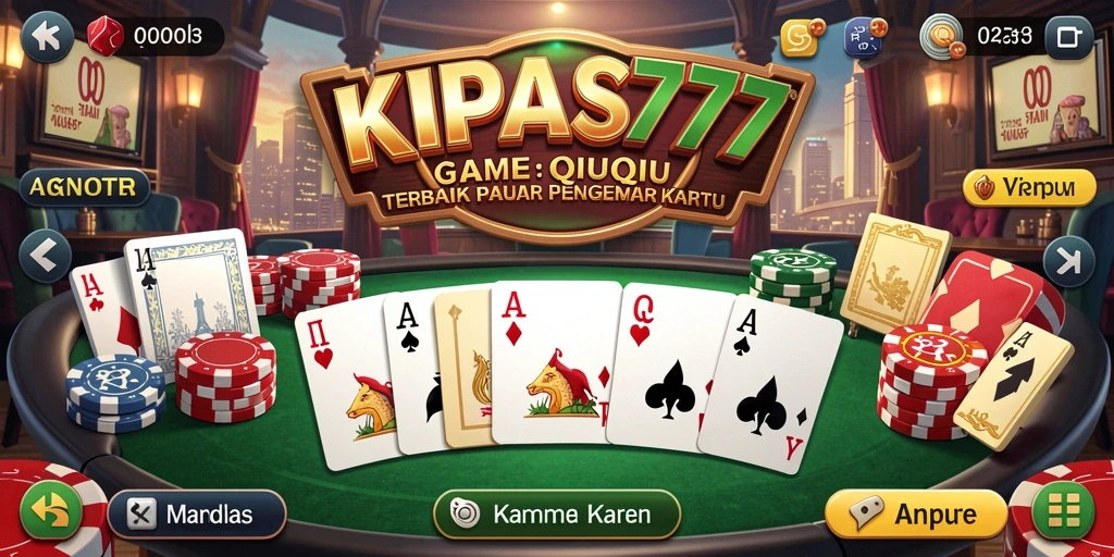 Screenshot gameplay QiuQiu yang mendebarkan di KIPAS777.