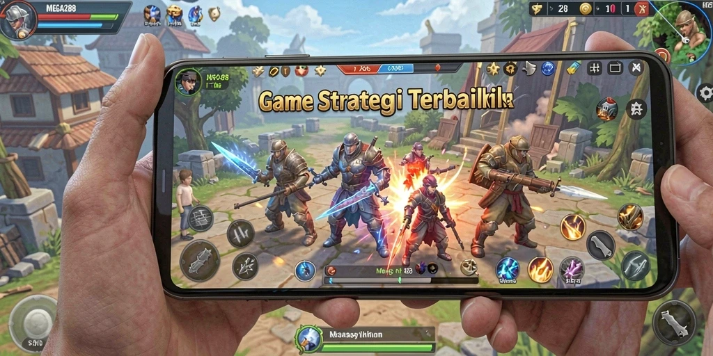 Gameplay SLG yang menarik dengan strategi mendalam.