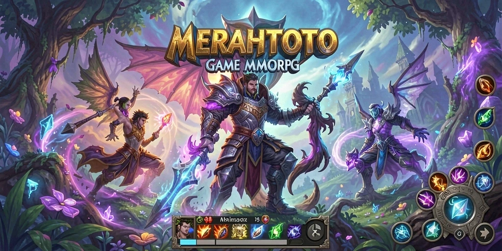 Tampilan gameplay MERAHTOTO yang memukau dan mendebarkan.