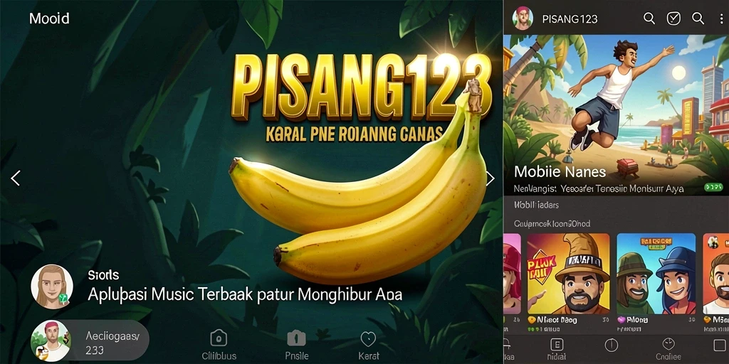 Gameplay PISANG123 yang seru dan interaktif dengan lagu-lagu favorit.