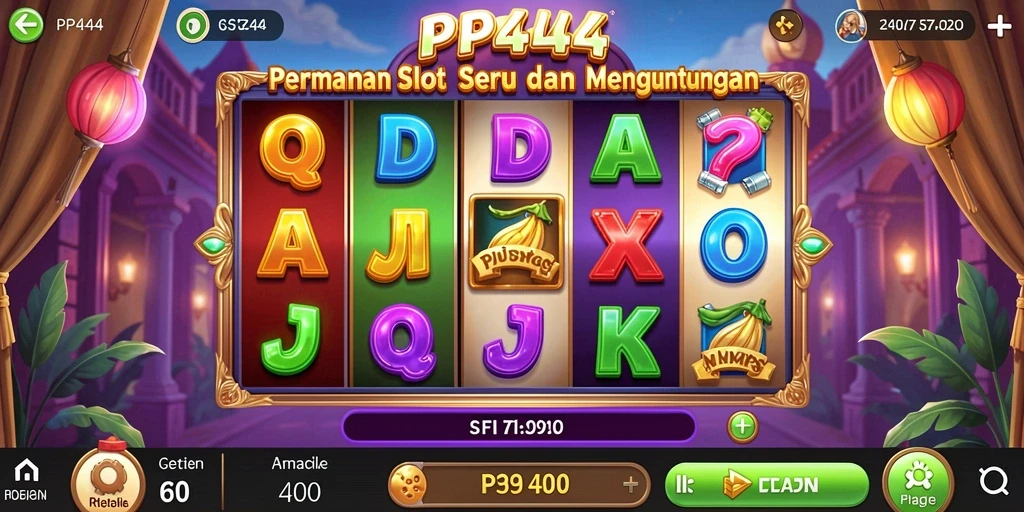 Tangkapan layar menunjukkan gameplay Slot yang menarik dan interaktif.